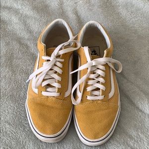 Yellow Old School Vans